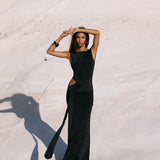 ISABEL Multiway Wrap Dress - Black
