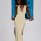 OLIVIA Shell Dress - Lemon