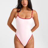POPPY Swimsuit - Pink & Cherry