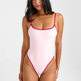 POPPY Swimsuit - Pink & Cherry
