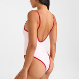 POPPY Swimsuit - Pink & Cherry