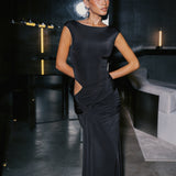 ISABEL Multiway Wrap Dress - Black