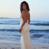 OLIVIA Shell Dress - White