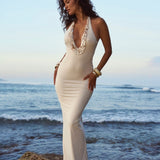 OLIVIA Shell Dress - White