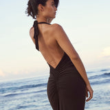 OLIVIA Shell Dress - Dark Chocolate