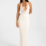 OLIVIA Shell Dress - White