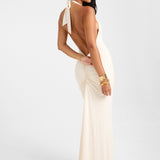 OLIVIA Shell Dress - White