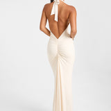 OLIVIA Shell Dress - White