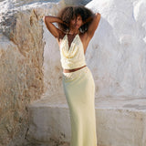 NOA Maxi Skirt - Lemon