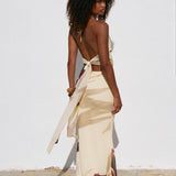 NOA Maxi Skirt - Raspberry Orchid